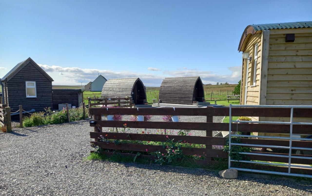 Hillside Camping Pods And Shepherd'S Hut ويك المظهر الخارجي الصورة