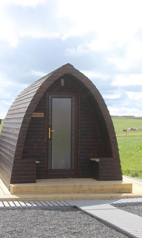 Hillside Camping Pods And Shepherd'S Hut ويك المظهر الخارجي الصورة